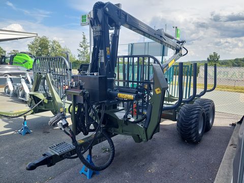 Farma Forstanhänger Farma T10F mit Kran