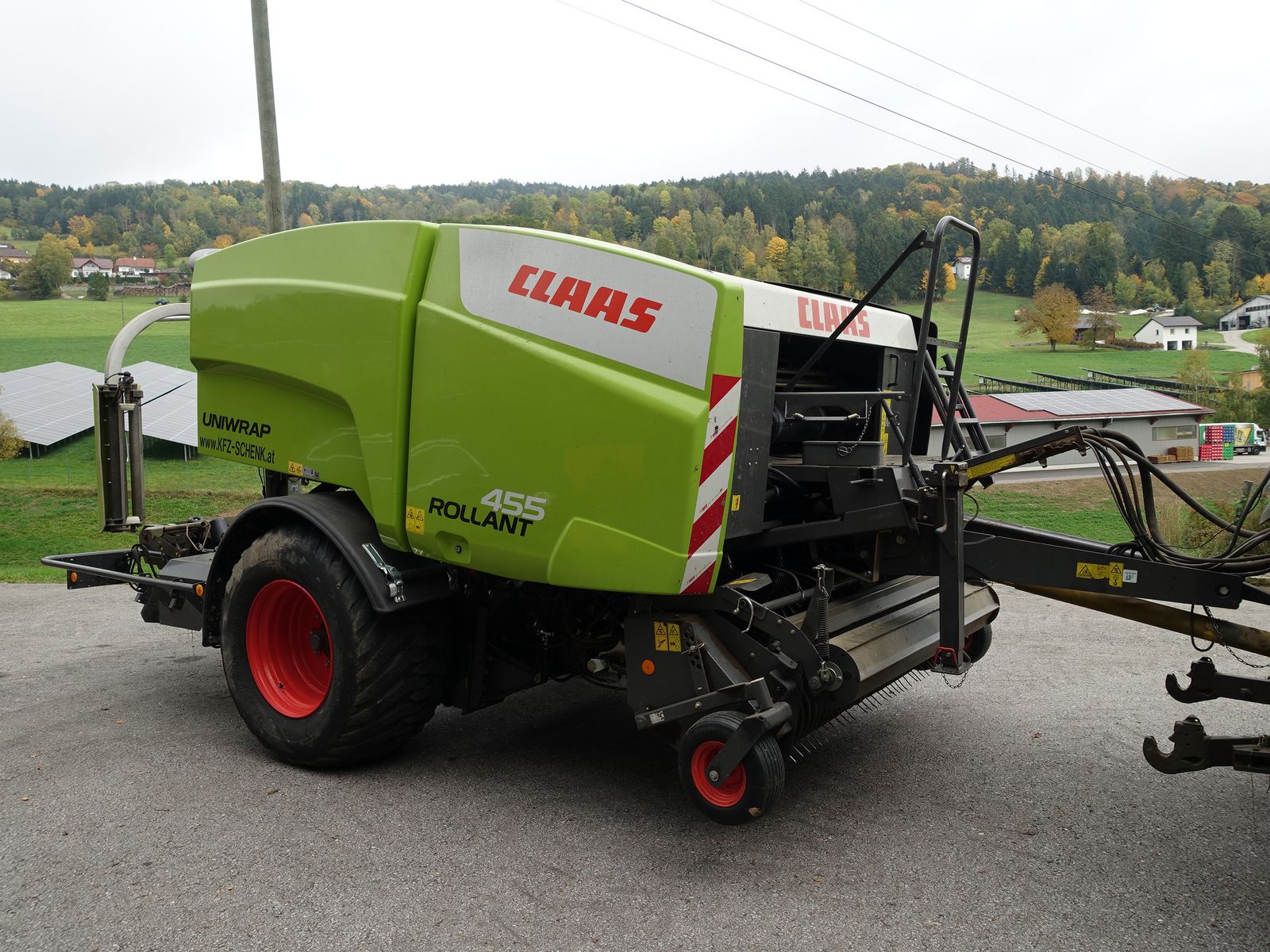 Claas ROLLANT 455 RC UNIWRAP 3