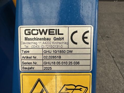 Göweil Hochkippschaufel GHU 10/1850 DW 1,85x1,00m 3