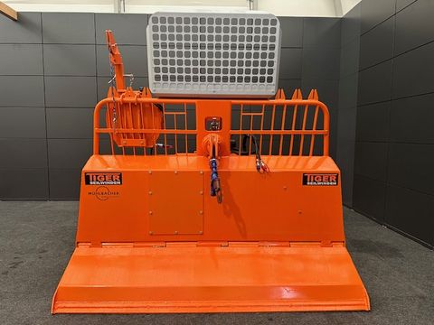 Tiger Seilwinde 16to 2,4m Klappschild, mit Hilfswinde 