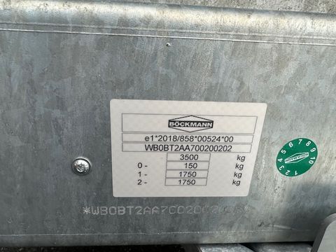 Böckmann Baumaschinentransporter BT-ST 4018/35 3,5to 3