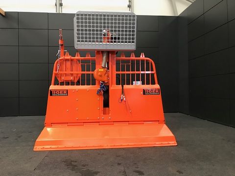 Tiger Seilwinde 12to mit Hilfswinde 2,4m Klappschild