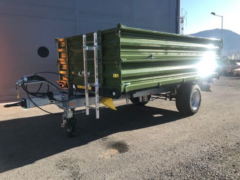 Fliegl Einachs-Dreiseitenkipper EDK 60 Fox 6to 4x2m  3