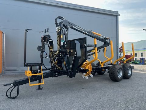 Country Rückewagen 90S mit Kran 700pro 9to