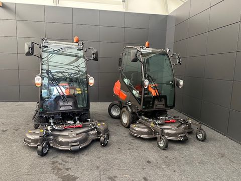 Husqvarna Rider P525DX mit Kabine und 155Xcm Mähdeck 2