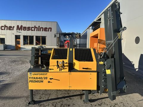 Uniforest Sägespaltautomat Titan 40/20 CD Zapfwelle 20to
