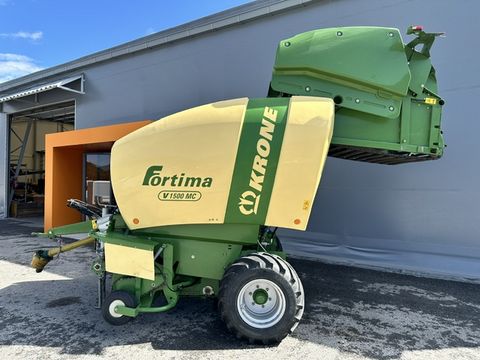 Krone Rundballenpresse Fortima V1500, gebraucht