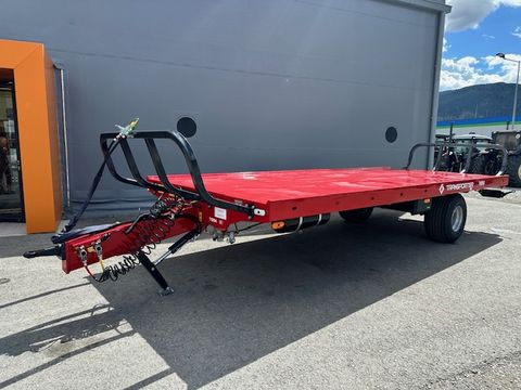 Metal-Fach Ballenwagen Plateauanhänger T954 Kombibremse 