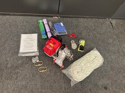 Portable Winch PCW4500 SET benzinbetriebene tragbare Spillwinde 3