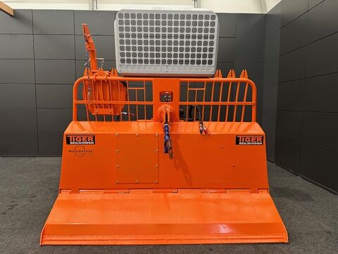 Tiger Seilwinde 16to 2,4m Klappschild, mit Hilfswinde 