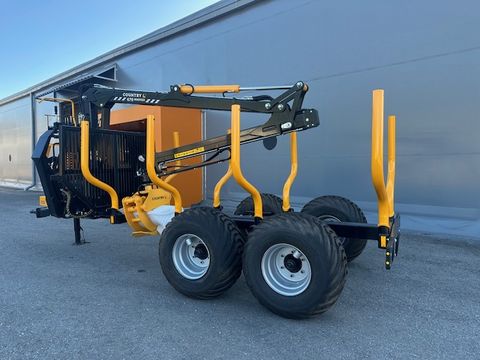 Country Rückewagen 70S mit Kran 670 7to 3