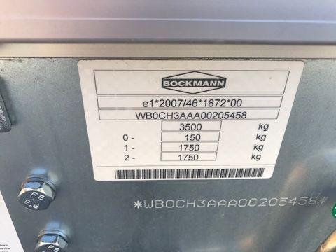 Böckmann PKW-Anhänger Hochlader HL-AL 6224/35F