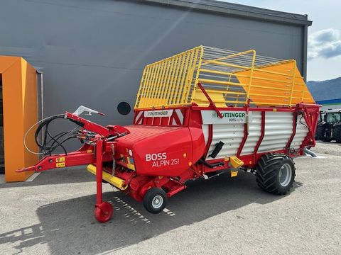 Pöttinger Ladewagen Boss Alpin 251, Bj 2021, gebraucht 