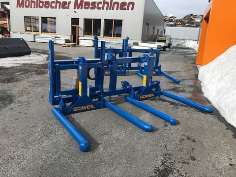 Göweil Doppel-Rundballentransportgabel DTR mit 2x BTGME 3