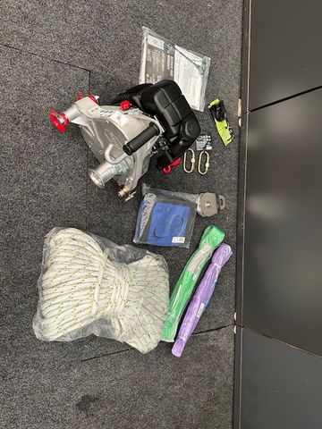 Portable Winch PCW5000 SET benzinbetriebene tragbare Spillwinde 2