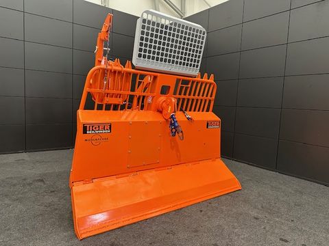 Tiger Seilwinde 16to 2,4m Klappschild, mit Hilfswinde  3