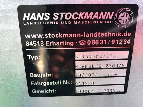 Stockmann Siloverteiler Herkules 230 Front-Heck
