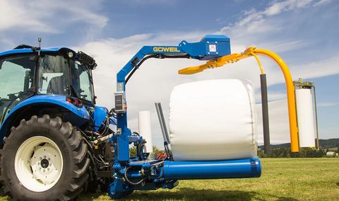 Göweil Rundballenwickler G1015 Dreipunktanbau