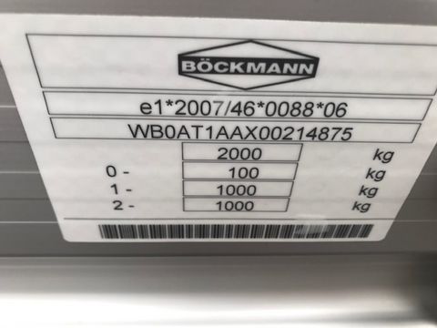 Böckmann PKW-Anhänger Tieflader TL-AL 3015/20