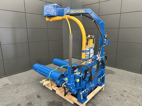 Göweil Wickler G1015 mit Ballenaufsteller 
