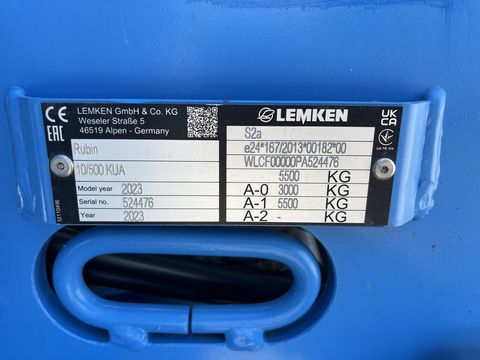 Lemken Rubin 10/500 KUA