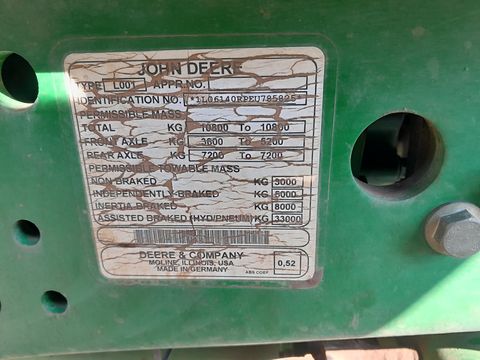 John Deere 6140 R