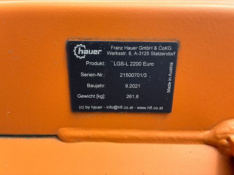 Hauer LGS-L 2200 Euro
