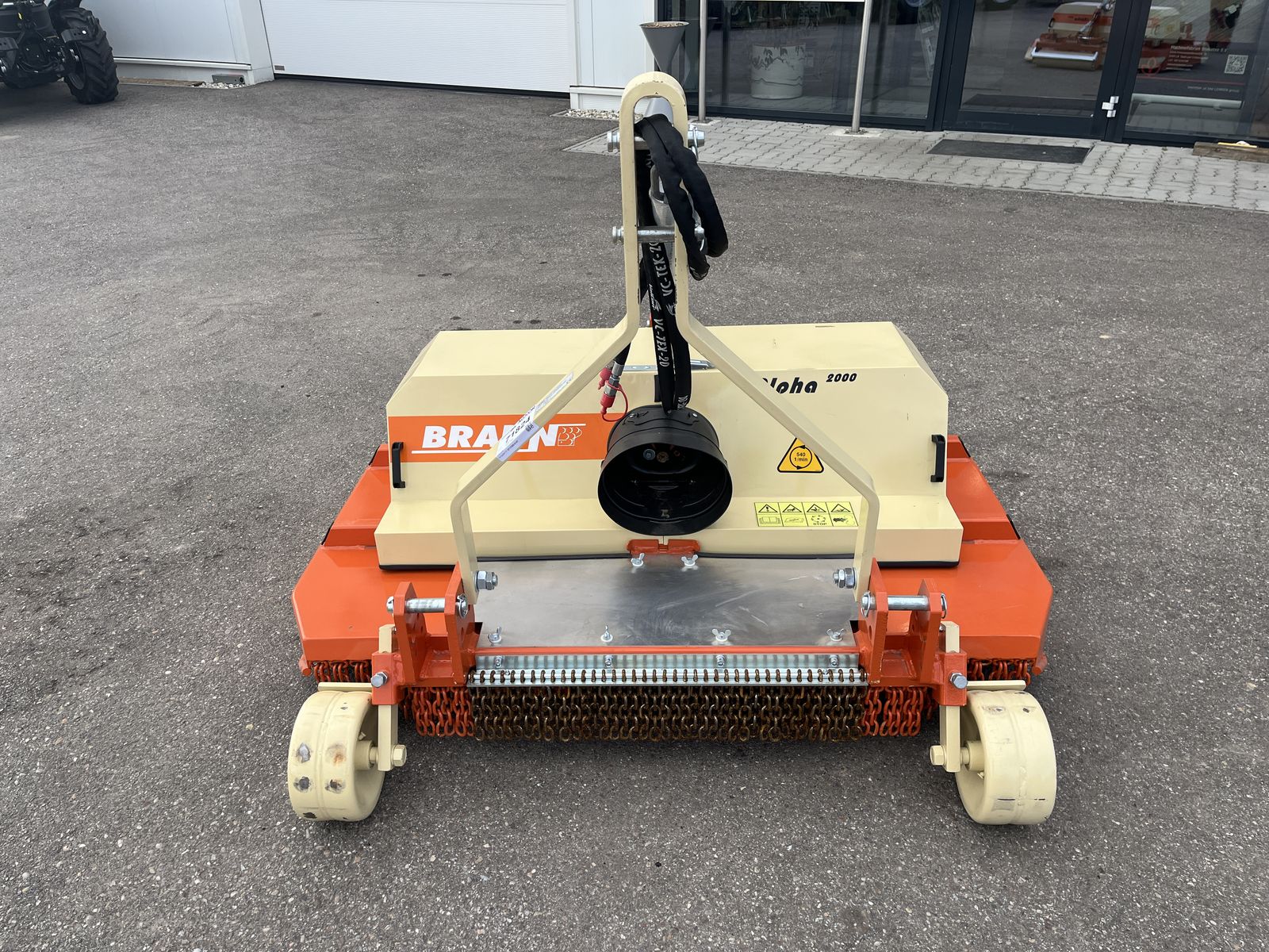 Braun Mulchgerät Alpha 2000 2