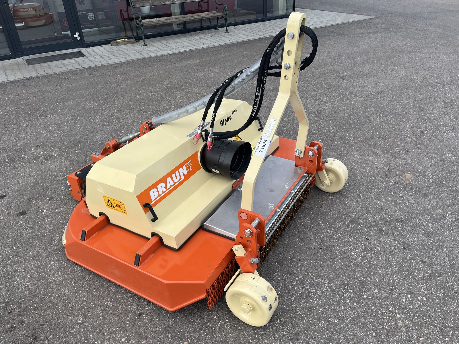 Braun Mulchgerät Alpha 2000 3