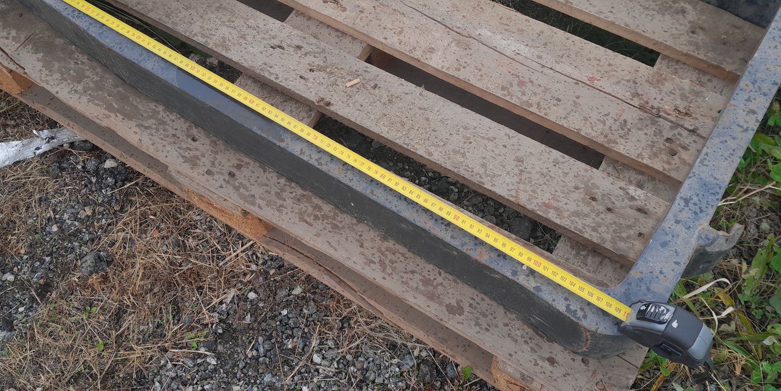 Hauer Palettengabel Zinken ---  1100 mm  Lang  3