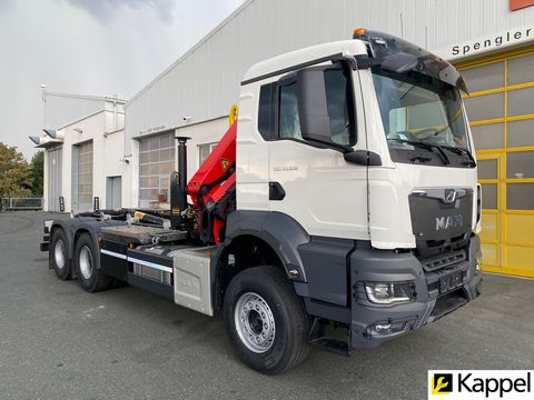 MAN TGS 33.520 6x4 BL / PALFINGER PK18 / HYVA