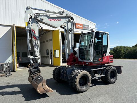 Takeuchi TB295W Mobilbagger - Powertilt