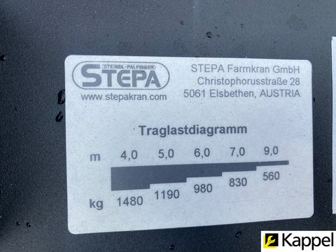 Stepa Rückewagen C12AK + FL6295 Forstkran + Druckluft