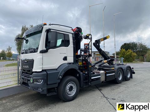 MAN TGS 33.520 6X4 BL / PALFINGER PK18 / HYVA SK