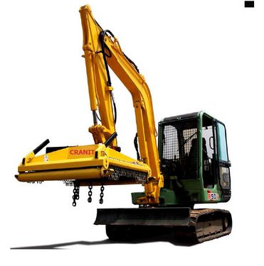 Conpexim Kettenmulcher für Bagger