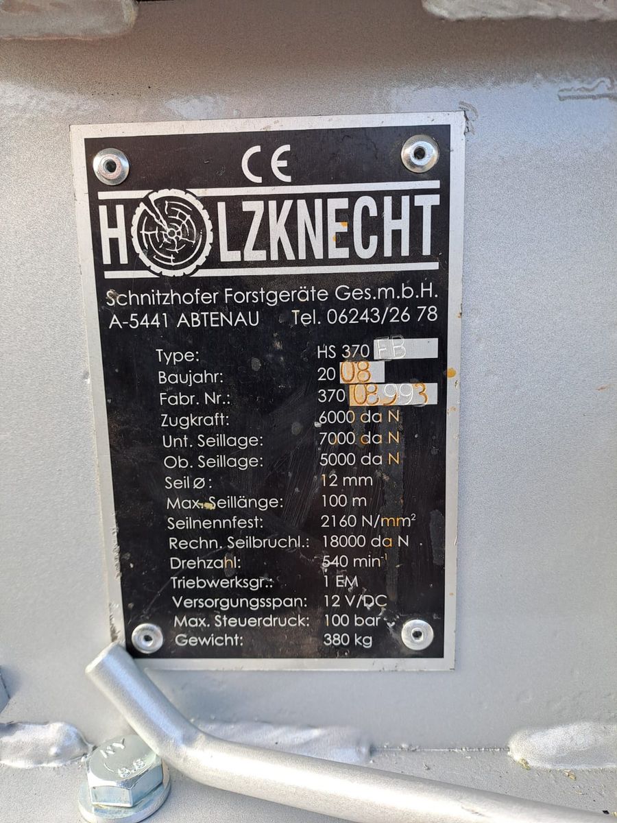 Holzknecht FL-2135 Holzknecht HS 370 SA 3