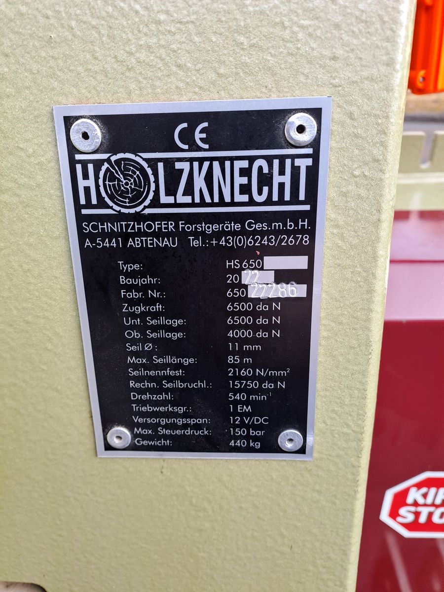 Holzknecht FL-2152 Holzknecht HS 650 3