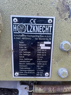 Holzknecht FL-2076 Holzknecht HS 270 UEA