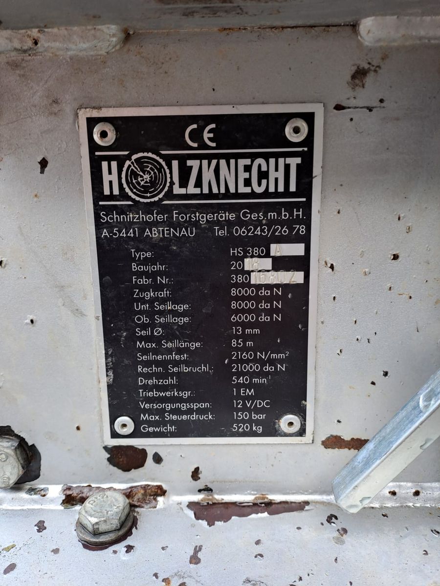 Holzknecht FL-2148 Holzknecht HS 380 2