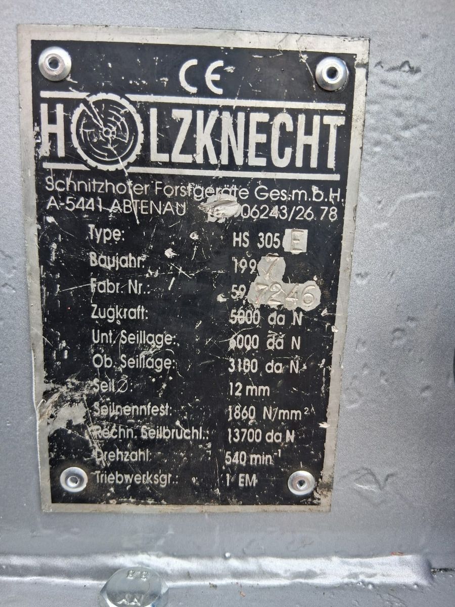 Holzknecht FL-2132 Holzknecht HS 305 1