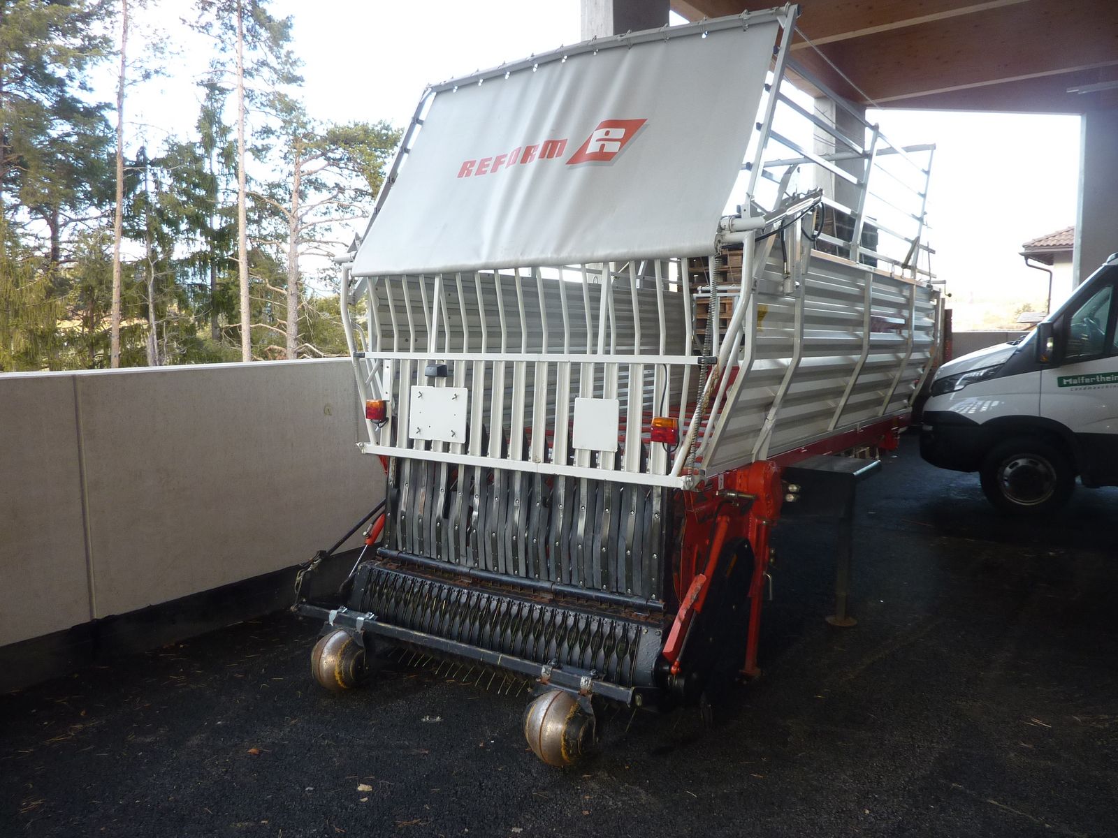 Reform Vielschnitt-Aufbauladewagen für langem Radstand 2