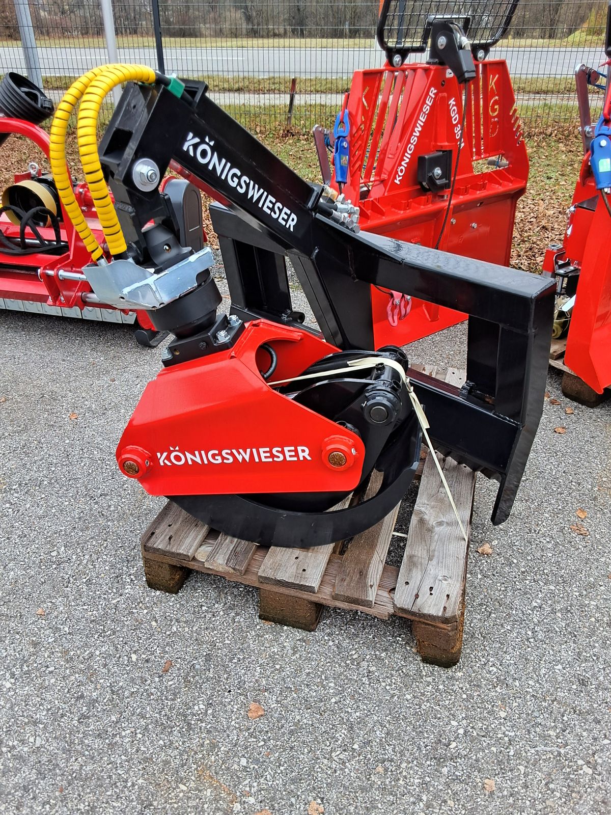 Königswieser Verladezange KGD inkl.Umschaltventil  1