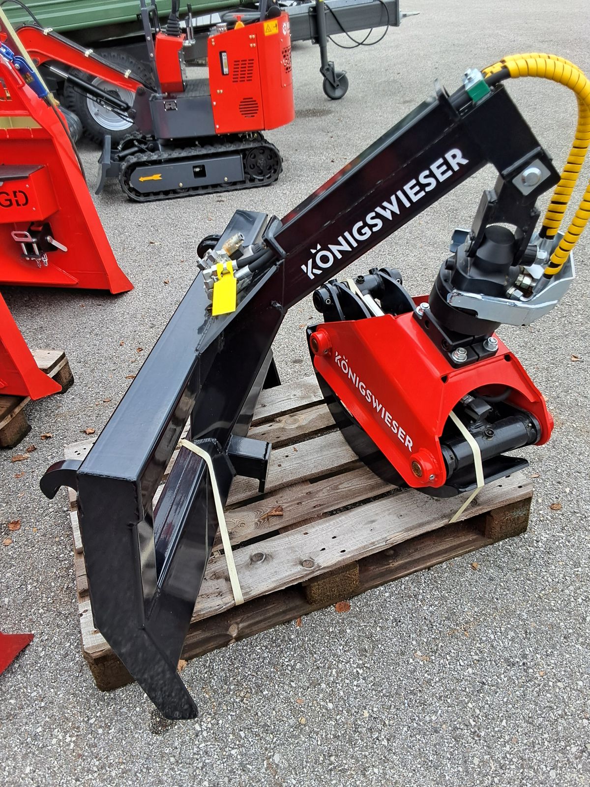 Königswieser Verladezange KGD inkl.Umschaltventil  3