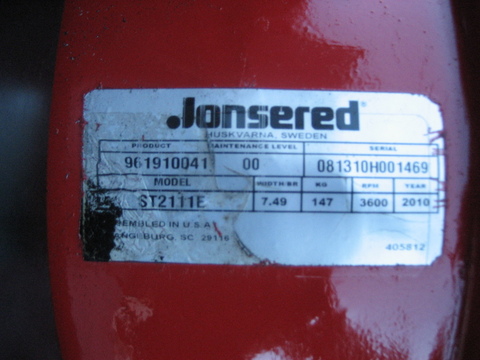 Jonsered ST 2111 E