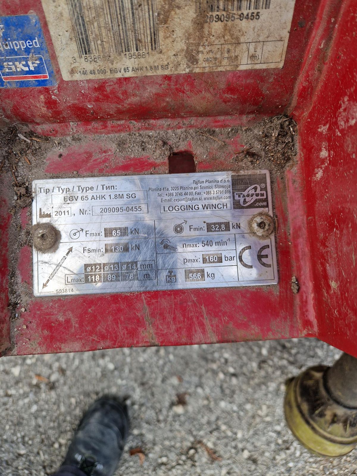 Tajfun EGV 65 AHK SG 180 3