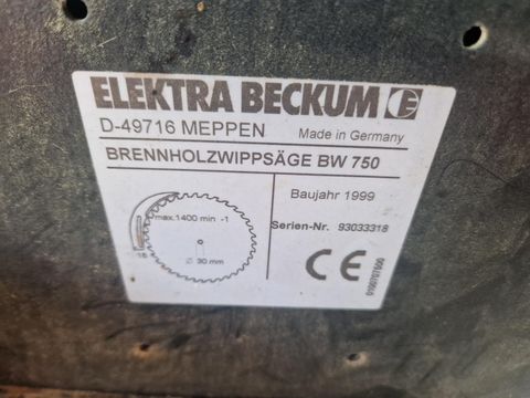 Elektra Beckum BW 750