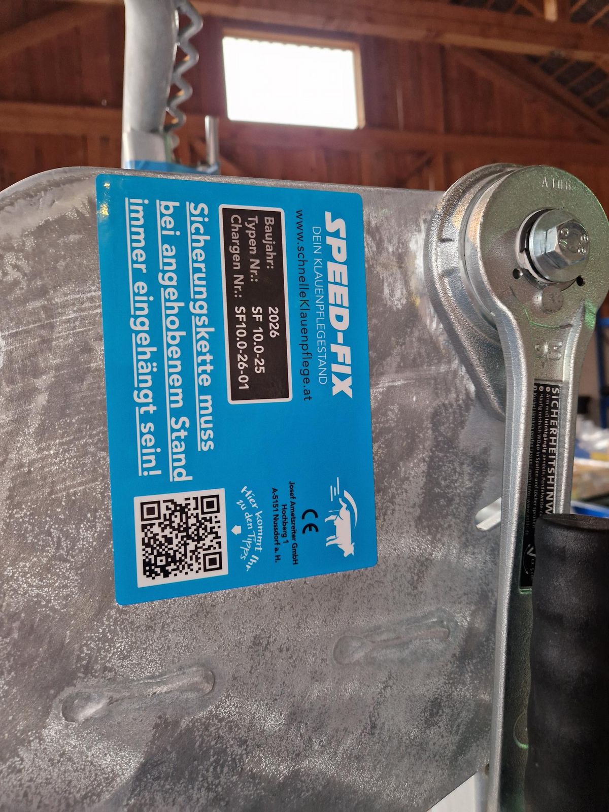 Speed-Fix Klauenpflegestand Speedfix Gen 10, Klauenpflegestand 2