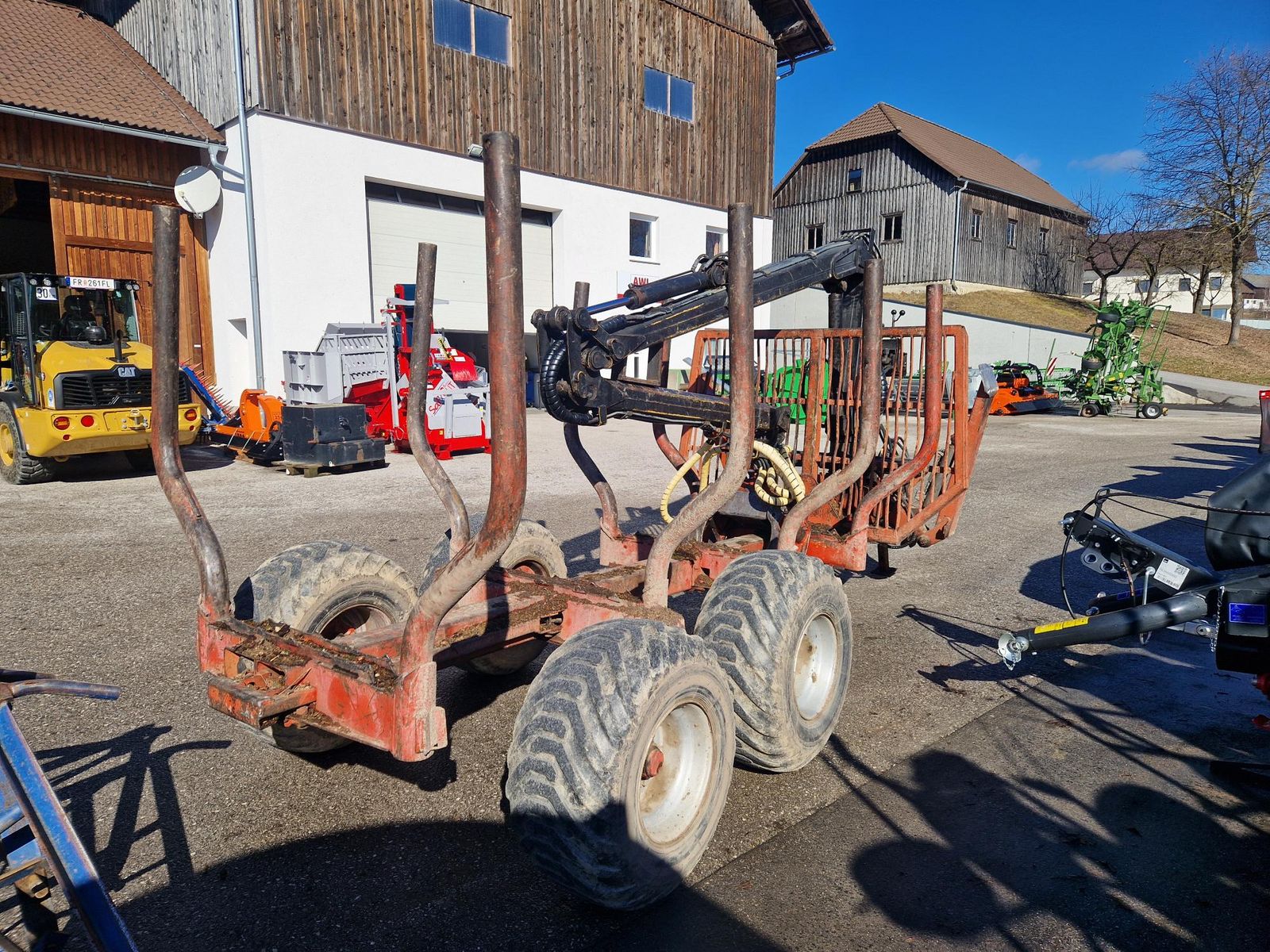 Farmi HK 2955 mit 9 Tonnen Anhänger 2