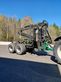 Kronos Anhänger 150 4WD AB mit Kran 8020XL
