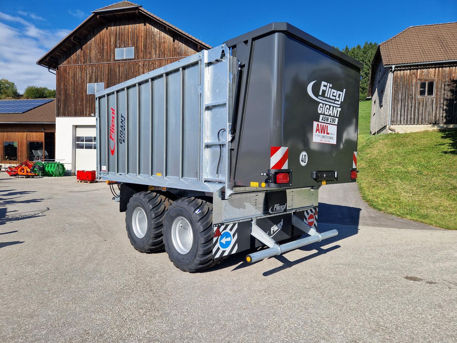 Fliegl Gigant ASW 190 Compact FOX Tandem 3